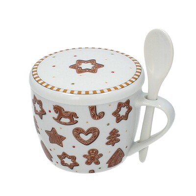 Kubek porcelanowy Gingerjoy 600 ml 17x13x11 cm