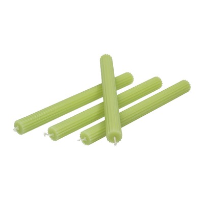 Zestaw świec stroikowych Lime 2x25 cm 2x2x25 cm