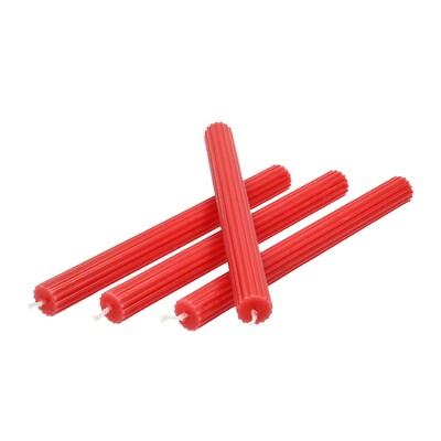 Zestaw świec stroikowych Classic Red 2x25 cm 2x2x25 cm