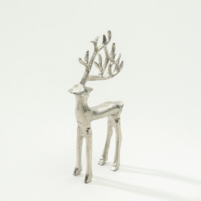 Figurka Silver Deer II 19 cm 10x3x19 cm