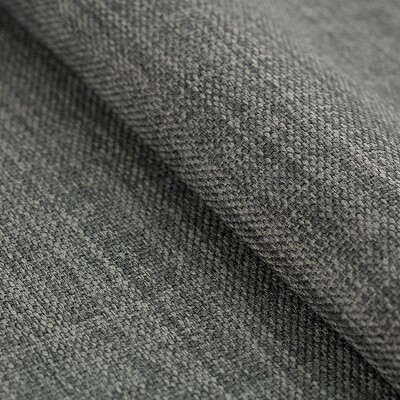 Blackout pencil pleat curtain textured dark gray 140 x 280 cm 1 pc. 140 x 280