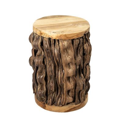 Table en bois Root 35x35x46 cm 35x35x46 cm