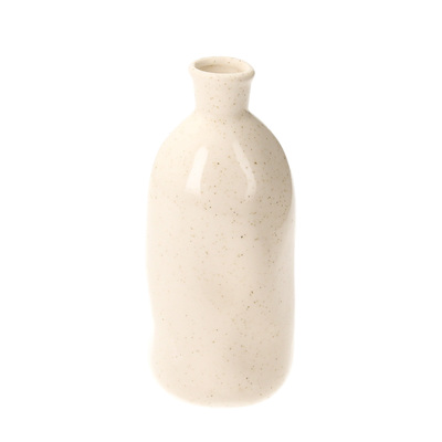 Vase White Sandstone 7x7x15 cm 7x7x15 cm