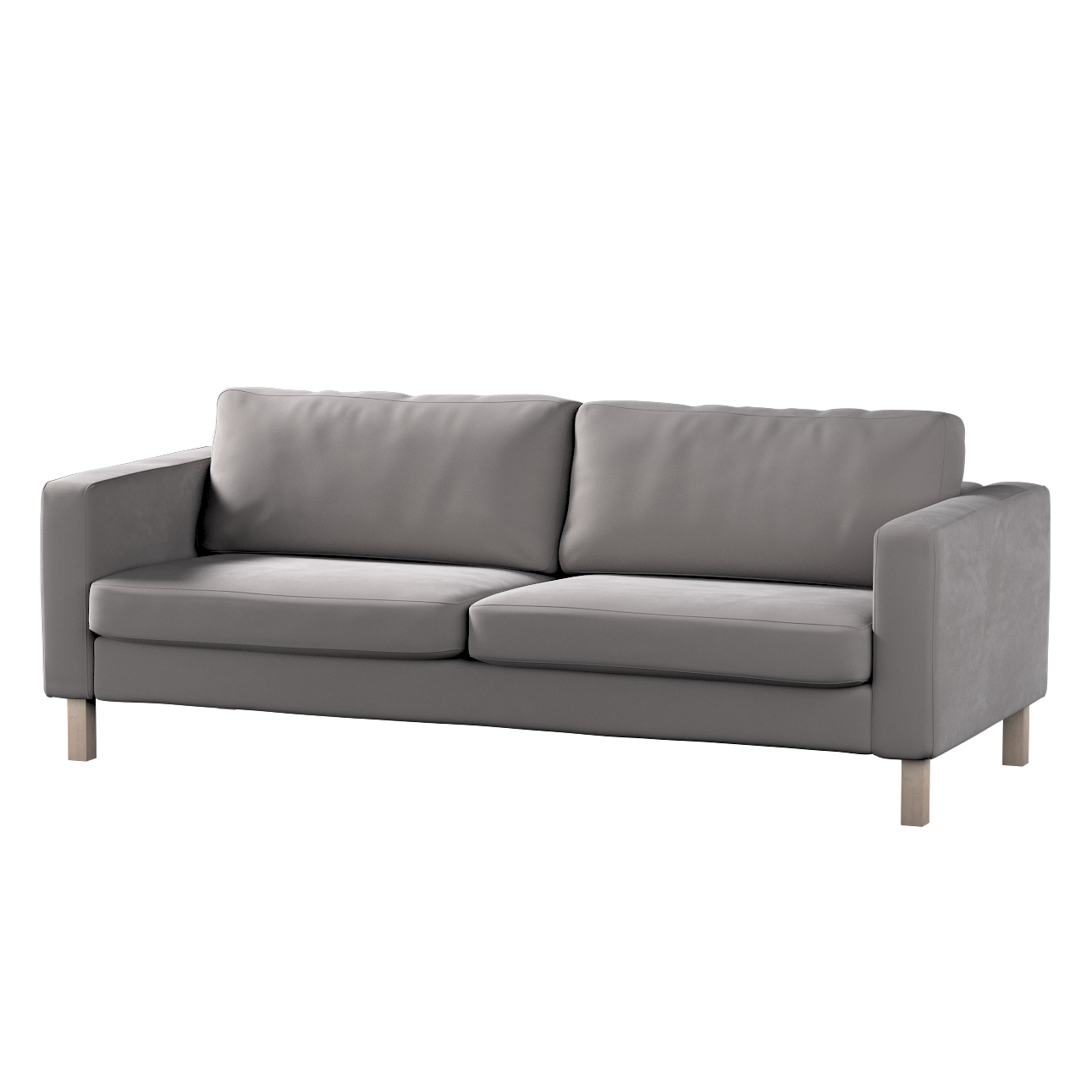 Bezug für Karlstad Schlafsofa, taupengrau, Bezug für Karlstad 3-Sitzer ausk günstig online kaufen