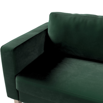 Karlstad betræk sovesofa 224cm 224 X 89 X 64 CM fra kollektionen Velvet, Stof: 704-25