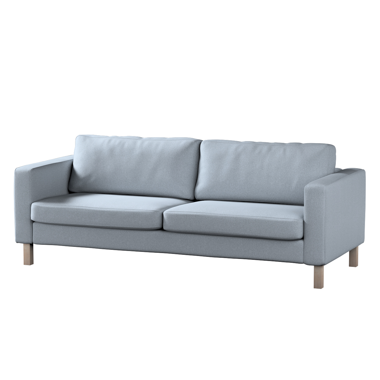 Bezug für Karlstad Schlafsofa, steingrau, Bezug für Karlstad 3-Sitzer auskl günstig online kaufen