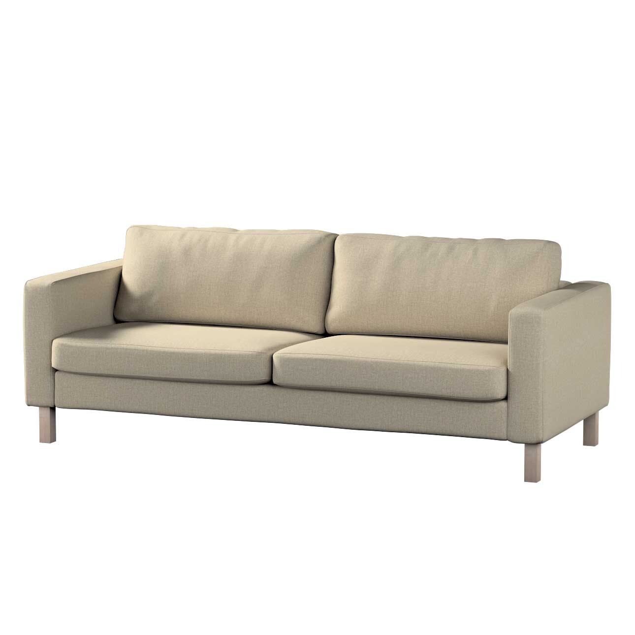 Bezug für Karlstad Schlafsofa, beige- grau, Bezug für Karlstad 3-Sitzer aus günstig online kaufen