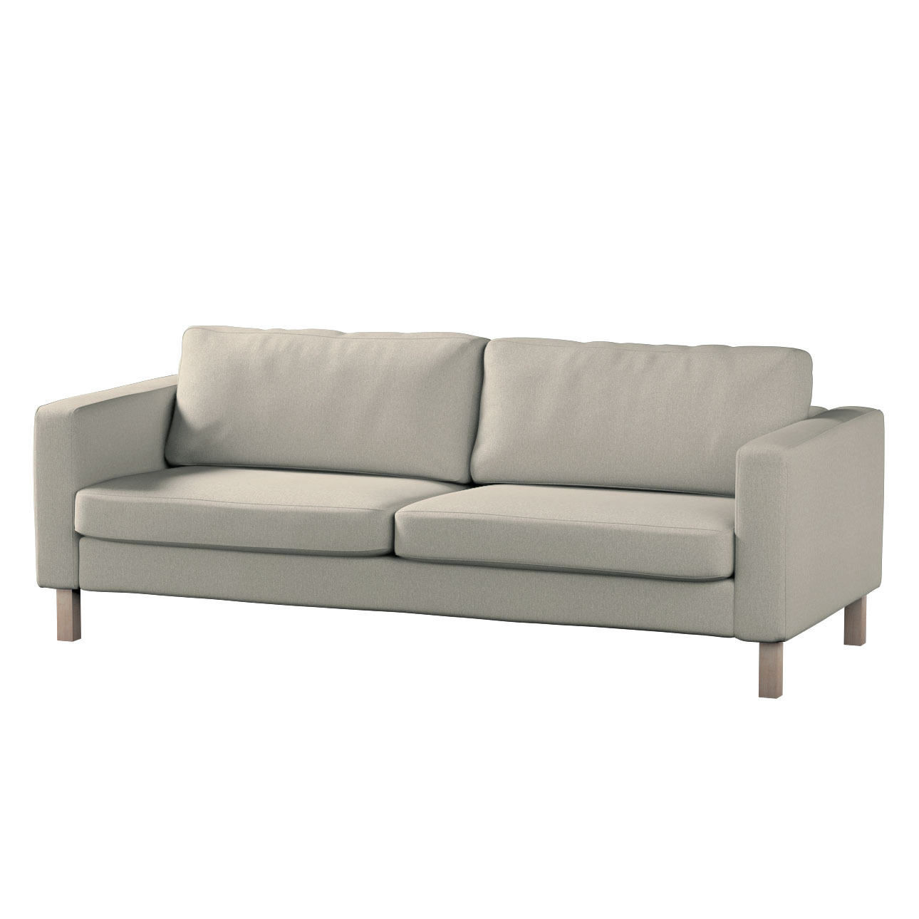 Bezug für Karlstad Schlafsofa, beige, Bezug für Karlstad 3-Sitzer ausklappb günstig online kaufen