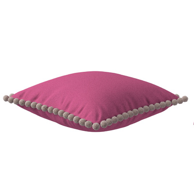 Vera cushion cover with pom poms