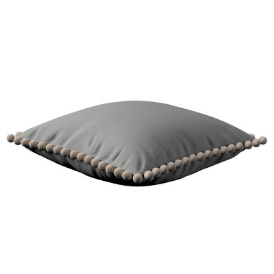 Pudebetræk<br/>Vera med pomponer 45 x 45 cm fra kollektionen Loneta, Stof: 133-24