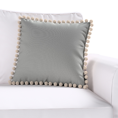 Pudebetræk<br/>Vera med pomponer 45 x 45 cm fra kollektionen Loneta, Stof: 133-24