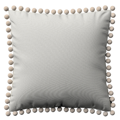 Vera cushion cover with pom poms
