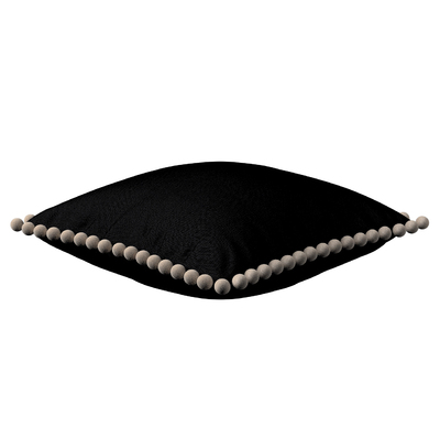 Vera cushion cover with pom poms
