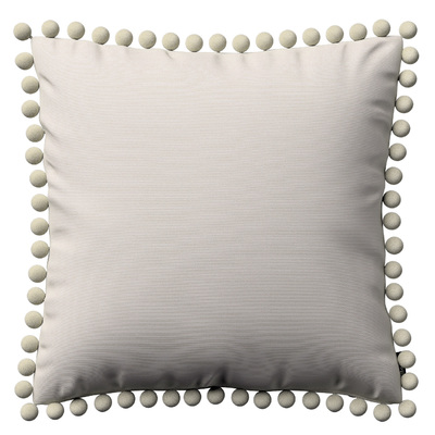 Viera s brmbolcami 45 x 45 cm V kolekcii Cotton Panama, látka: 702-45