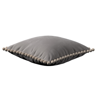 Vera cushion cover with pom poms