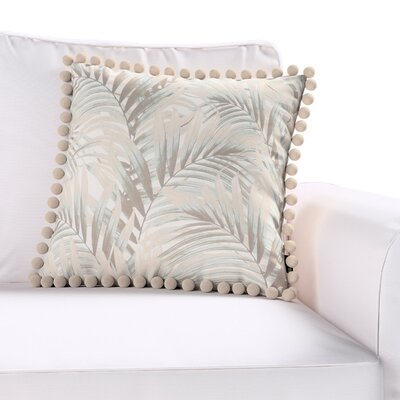 Pudebetræk<br/>Vera med pomponer 45 x 45 cm fra kollektionen Gardenia, Stof: 142-14