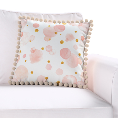 Daisy pagalvėlės užvalkalas  pom poms 45 x 45 cm kolekcijoje Magic Collection, audinys: 500-13