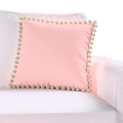 Daisy pagalvėlės užvalkalas  pom poms 45 x 45 cm kolekcijoje Happiness, audinys: 133-39