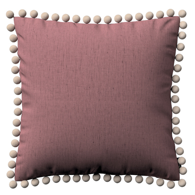 Vera cushion cover with pom poms