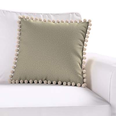 Daisy pagalvėlės užvalkalas  pom poms 45 x 45 cm kolekcijoje Boucle, audinys: 702-82