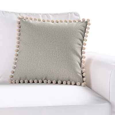 Pudebetræk<br/>Vera med pomponer 45 x 45 cm fra kollektionen Madrid, Stof: 161-57
