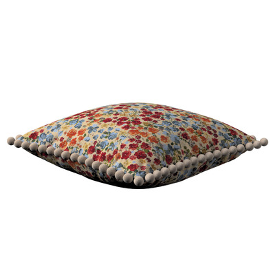 Pudebetræk<br/>Vera med pomponer 45 x 45 cm fra kollektionen Intenso Premium, Stof: 144-30