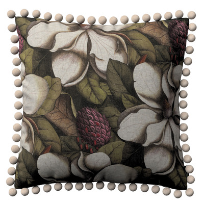 Pudebetræk<br/>Vera med pomponer 45 x 45 cm fra kollektionen Gardenia, Stof: 144-24