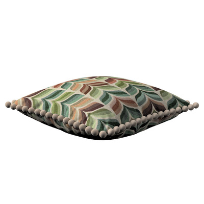 Pudebetræk<br/>Vera med pomponer 45 x 45 cm fra kollektionen Intenso Premium, Stof: 144-17