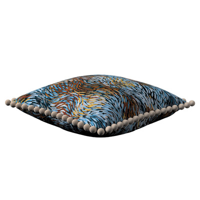 Pudebetræk<br/>Vera med pomponer 45 x 45 cm fra kollektionen Intenso Premium, Stof: 144-37