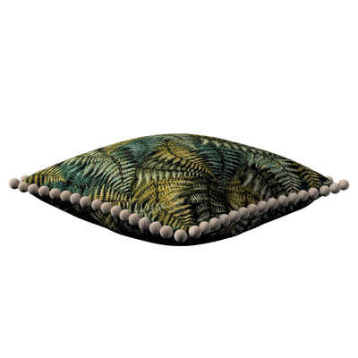 Pudebetræk<br/>Vera med pomponer 45 x 45 cm fra kollektionen Intenso Premium, Stof: 144-18