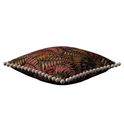 Pudebetræk<br/>Vera med pomponer 45 x 45 cm fra kollektionen Intenso Premium, Stof: 144-19