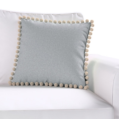 Pudebetræk<br/>Vera med pomponer 45 x 45 cm fra kollektionen Amsterdam, Stof: 704-55
