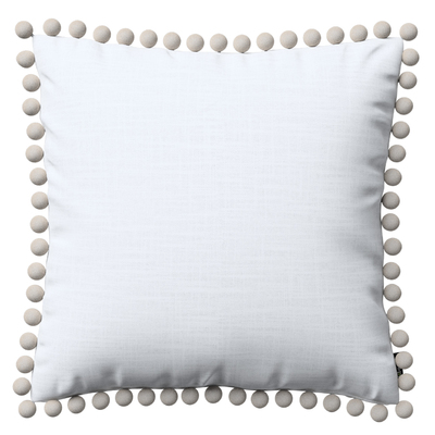 Vera cushion cover with pom poms