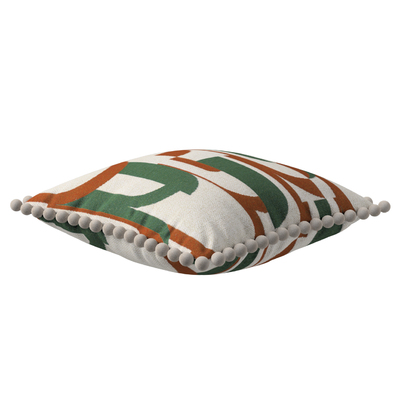 Pudebetræk<br/>Vera med pomponer 45 x 45 cm fra kollektionen Cosy Home, Stof: 145-11