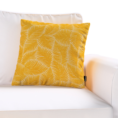 Kissenhülle Wera mit Bommeln 45 x 45 cm von der Kollektion Cosy Home, Stoff: 144-88