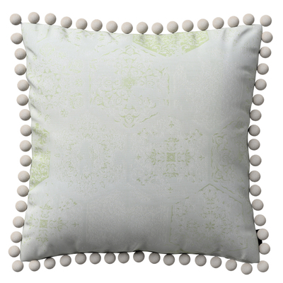 Pudebetræk<br/>Vera med pomponer 45 x 45 cm fra kollektionen Secret Garden, Stof: 144-86