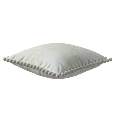 Pudebetræk<br/>Vera med pomponer 45 x 45 cm fra kollektionen Secret Garden, Stof: 144-86