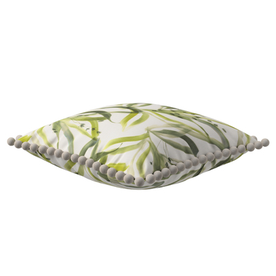 Pudebetræk<br/>Vera med pomponer 45 x 45 cm fra kollektionen Gardenia, Stof: 144-89