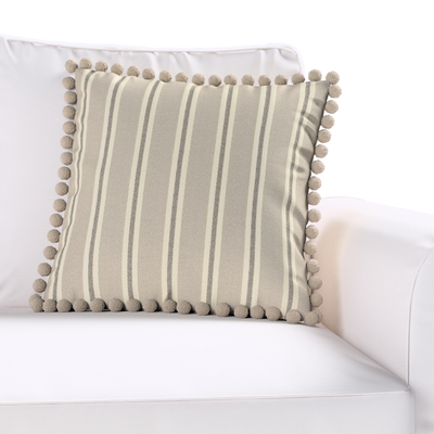 Pudebetræk<br/>Vera med pomponer 45 x 45 cm fra kollektionen Scotti, Stof: 145-27