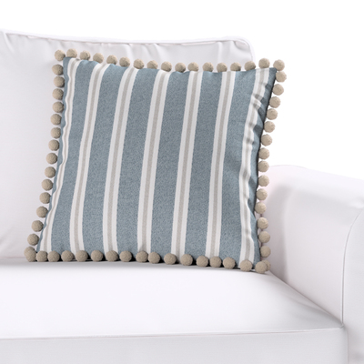 Pudebetræk<br/>Vera med pomponer 45 x 45 cm fra kollektionen Scotti, Stof: 145-28