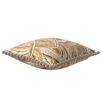 Pudebetræk<br/>Vera med pomponer 45 x 45 cm fra kollektionen Cosy Home, Stof: 145-34