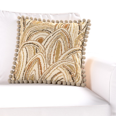 Pudebetræk<br/>Vera med pomponer 45 x 45 cm fra kollektionen Cosy Home, Stof: 145-34