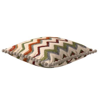 Pudebetræk<br/>Vera med pomponer 45 x 45 cm fra kollektionen Cosy Home, Stof: 145-36