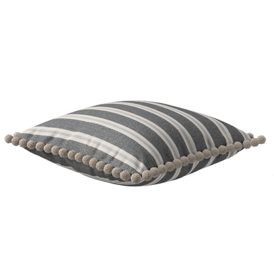 Pudebetræk<br/>Vera med pomponer 45 x 45 cm fra kollektionen Scotti, Stof: 145-31