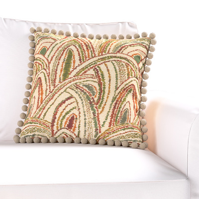 Pudebetræk<br/>Vera med pomponer 45 x 45 cm fra kollektionen Cosy Home, Stof: 145-32