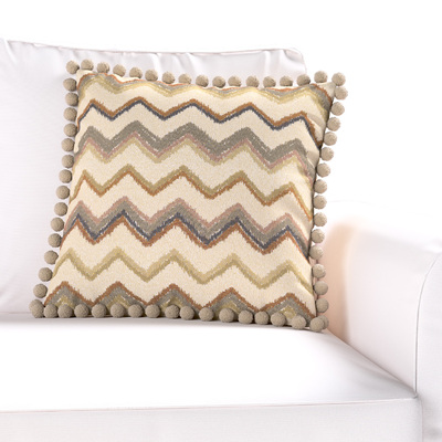 Pudebetræk<br/>Vera med pomponer 45 x 45 cm fra kollektionen Cosy Home, Stof: 145-39