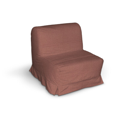 Lycksele chair-bad cover with box pleats