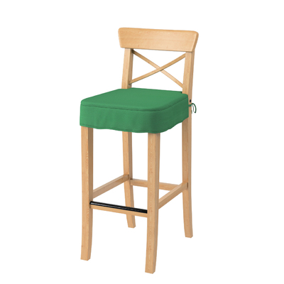 Ingolf bar stool seat pad cover, dark green, 133-18, Ingolf bar