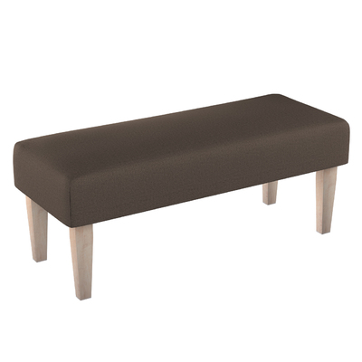 Ławka 100 x 40 x 40 cm w kolekcji Etna, tkanina: 705-08
