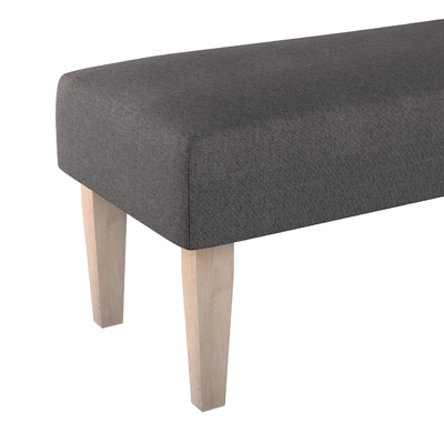 Ławka 100 x 40 x 40 cm w kolekcji Etna, tkanina: 705-35